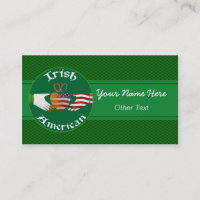 Cartões de visitas Personalizados Irlandeses de Cl