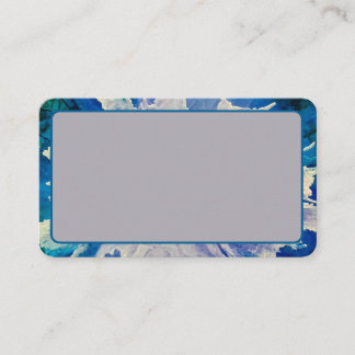 Cartões de visitas personalizáveis de margarida ab