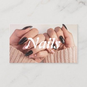 Cartões de visitas Personalizáveis do Nail Technic