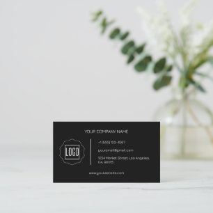 Cartões de visitas personalizáveis elegantes
