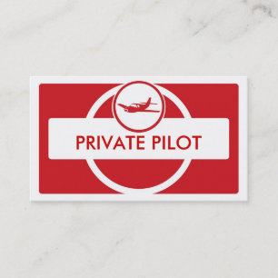 Cartões de visitas piloto de pequeno plano branco