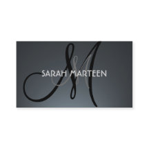 Cartões de visitas pretos cinzentos feitos sob