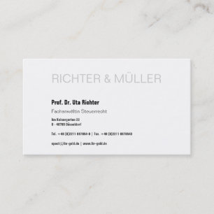 Cartões de visitas profissionais