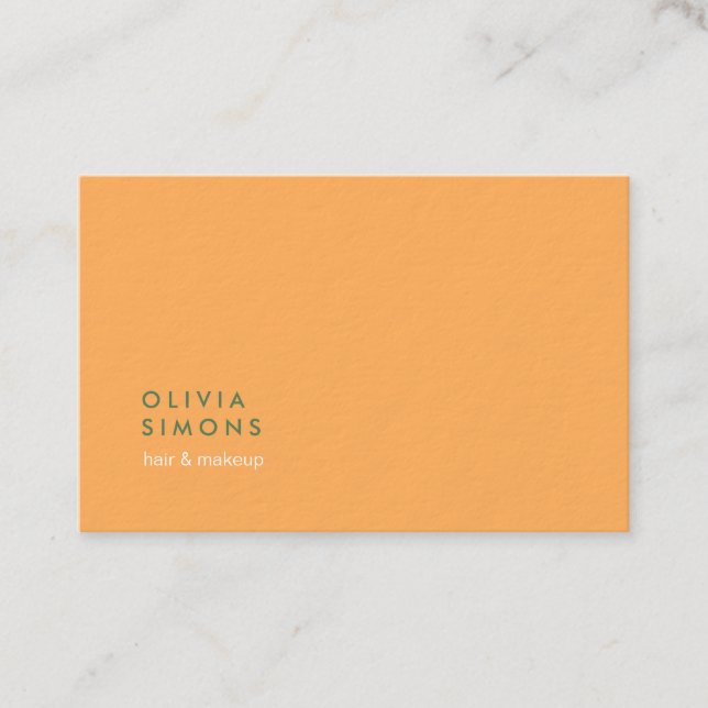 Cartões de visitas profissionais minimalistas (Frente)