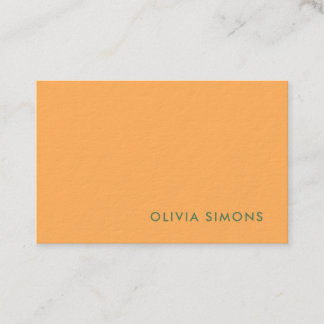 Cartões de visitas profissionais minimalistas