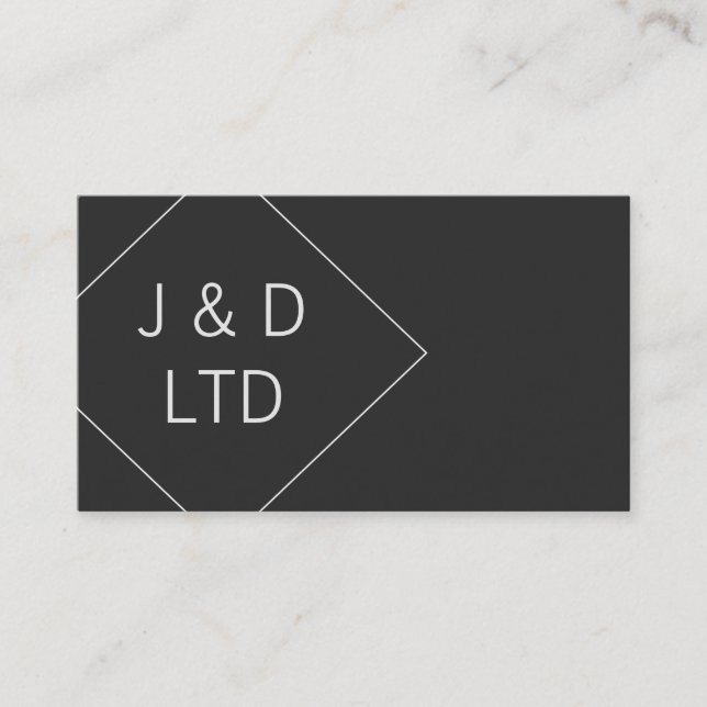 Cartões de visitas profissionais modernos (Frente)