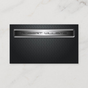 Cartões de visitas profissionais modernos da fibr