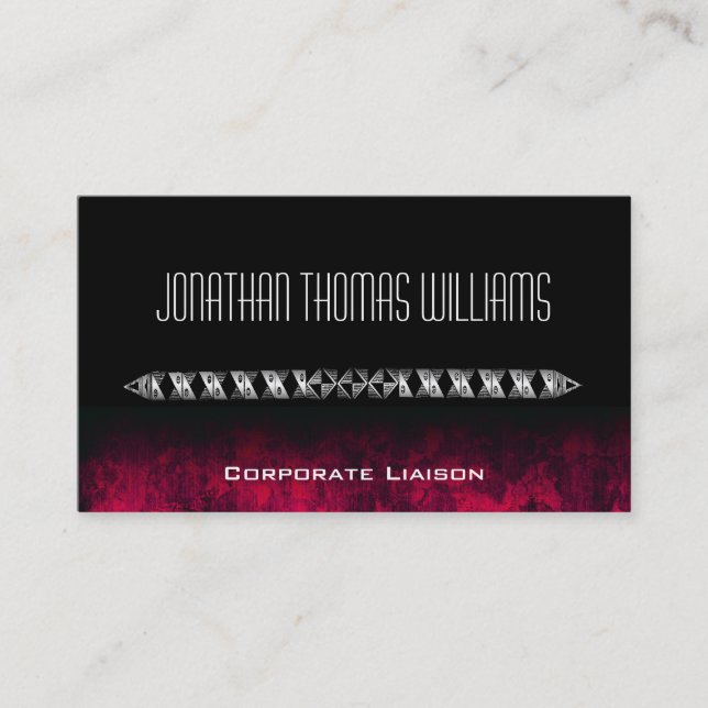 Cartões de visitas profissionais modernos exclusiv (Frente)