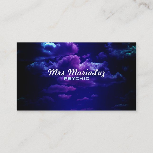 Cartões de visitas psíquicos (Frente)