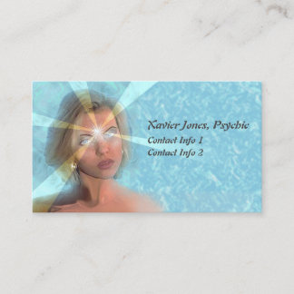 cartões de visitas psíquicos personalizados