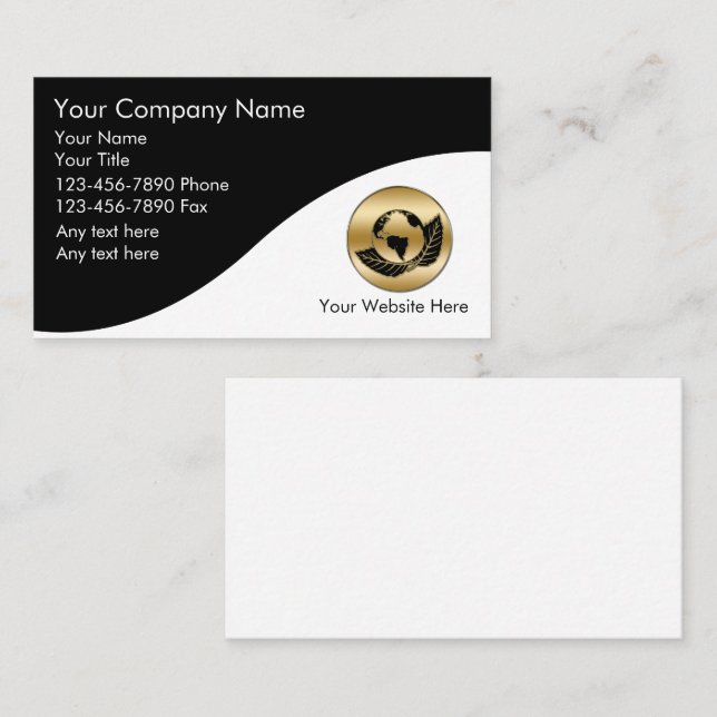 Cartões de visitas reciclagens (Frente/Verso)