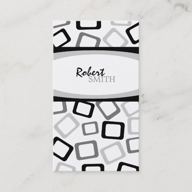 Cartões de visitas retros (Frente)