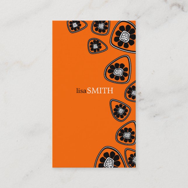 Cartões de visitas retros (Frente)