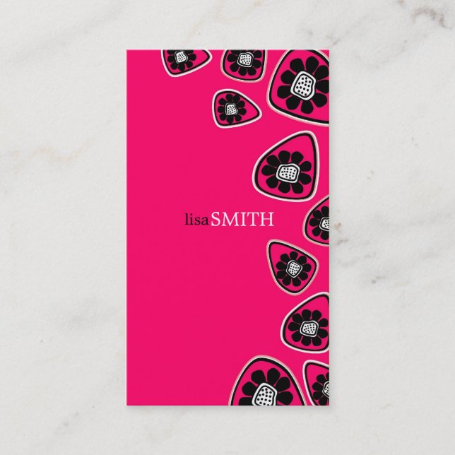 Cartões de visitas retros (Frente)