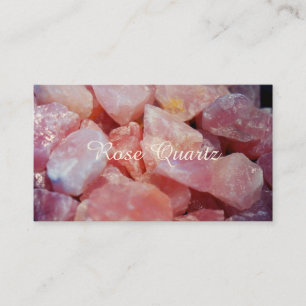 Cartões de visitas Rosa Quartz