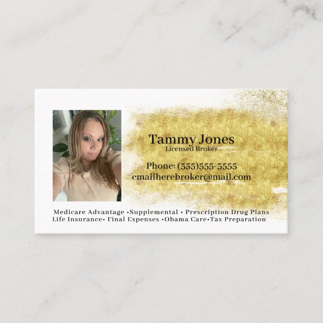 Cartões de visitas Simples de Imposto de Integrida (Frente)