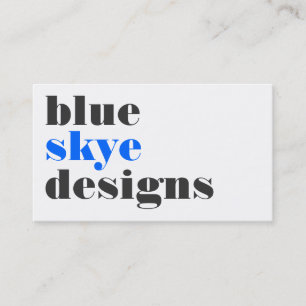 cartões de visitas > skye azul [azul: carvão