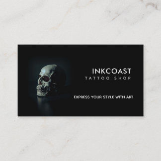 Cartões de visitas Slogans Compres de tatuagem