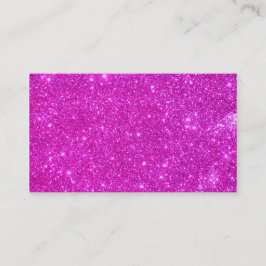 Cartões de visitas Sparkly do brilho cor-de-rosa