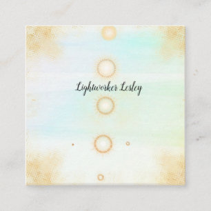 cartões de visitas Sun Reiki Healer