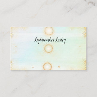 cartões de visitas Sun Reiki Healer