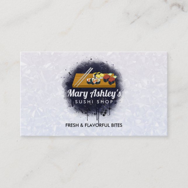 Cartões de visitas Sushi (Frente)