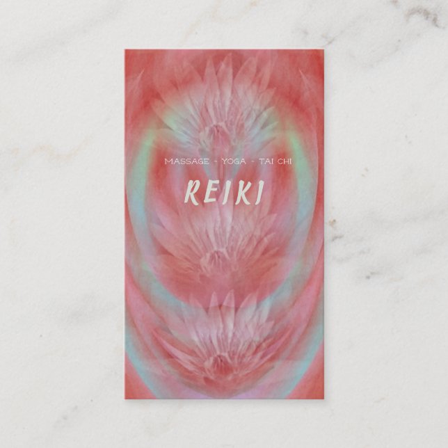 Cartões de visitas tailandeses das artes do qui da (Frente)