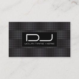Cartões de visitas urbanos de Hip Hop DJ