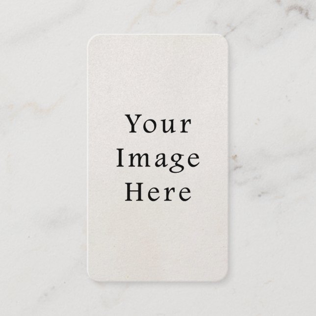 Cartões de visitas Vazio de placa vertical persona (Frente)