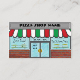 Cartões de visitas verdes brancos vermelhos feitos