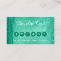 Cartões de visitas verdes do mar de aquarelas