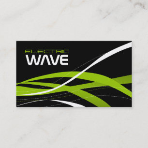 Cartões de visitas vibrantes