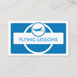 Cartões de visitas voadores de pequeno plano branc