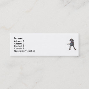 Cartões de visitas Weimaraner