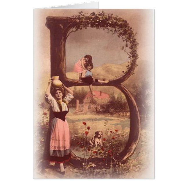 Cartões deliciosas Home do dia de Brocante (Frente)