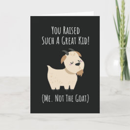 Cartões Divertidos de Cabra Mãe Para Ela Animais d