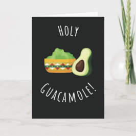 Cartões Divertidos e Lindos de Guacamole Sagrado A