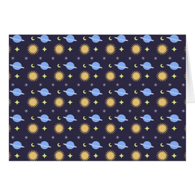 Cartões do caso do espaço (Frente horizontal)