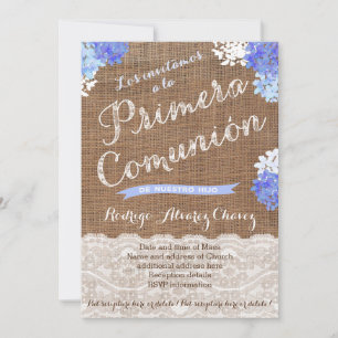 Cartões do comunhão do espanhol øs para o menin