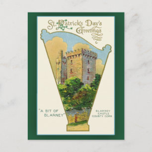 Cartões do Dia de São Patrício do Castelo de Blarn