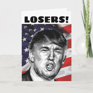 CARTÕES DO DIA DOS PAIS DE DONALD TRUMP "PERDEDORE