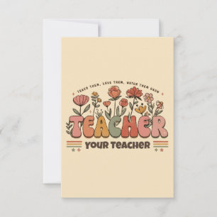 Cartões do Dia dos Professores