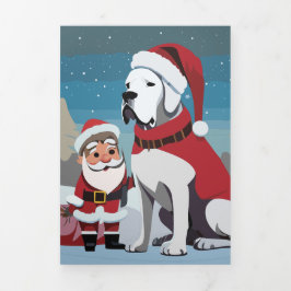 Cartões do final do ano do Grande Dane