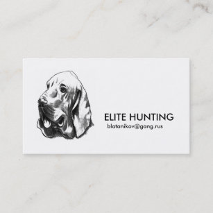 Cartões do membro da caça da elite