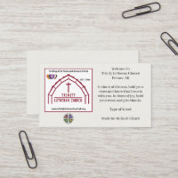 Cartões do Ministério da Cruz