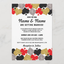 Cartões do Partido Casino Royale de Casino de Las