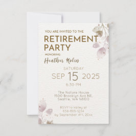 Cartões do Partido da Reforma Floral Digital Elega