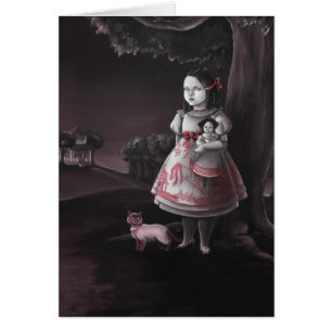 Cartões do salgueiro vermelho