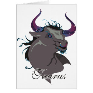 Cartões do Taurus da luz das estrelas