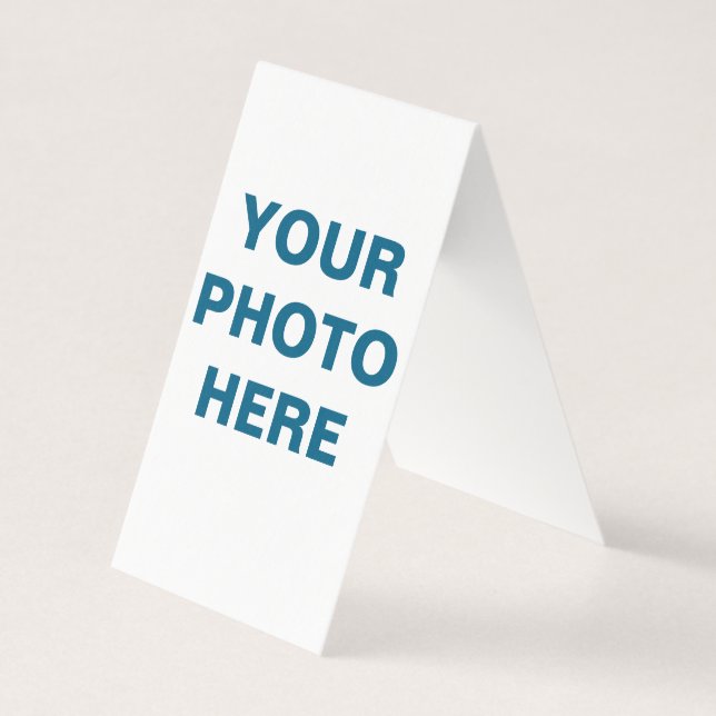 Cartões dobrados personalizáveis (Frente)